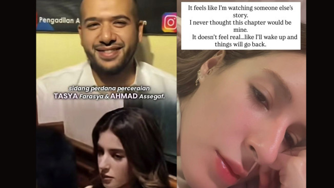 Tasya Farasya dan Ahmad Assegaf (TikTok)